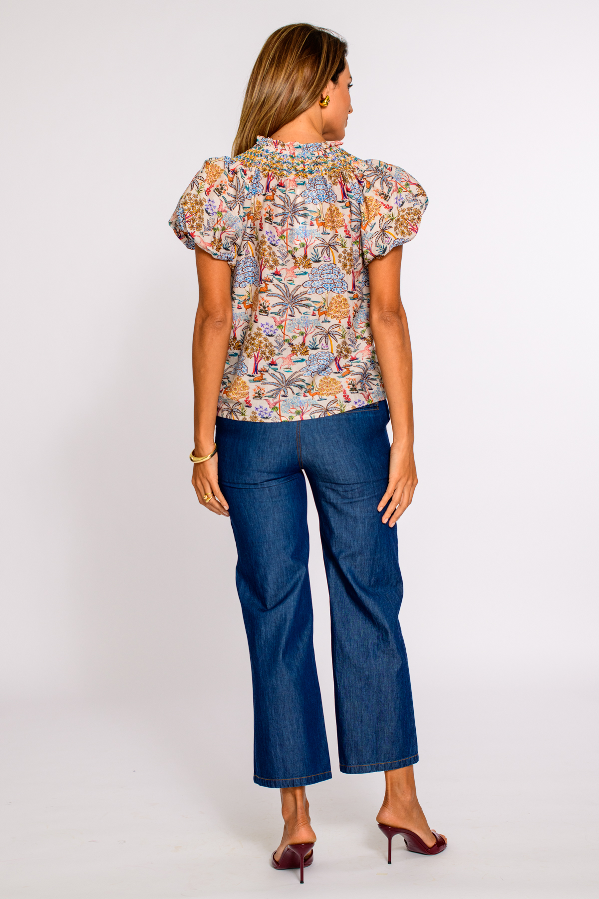 Daisy Printed Top in enchanted by Elizabeth James