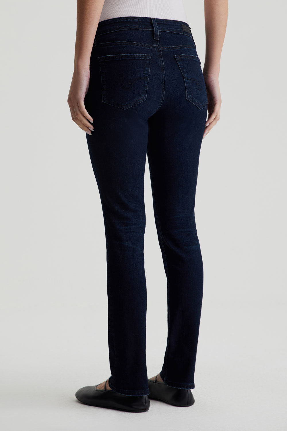 Mari High Rise Slim Straight in 3 Years Highrise by AG