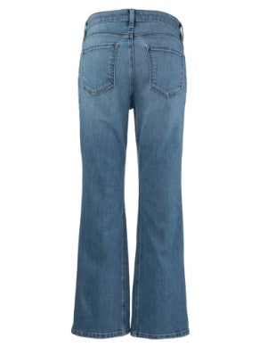 Kelsey High Rise Ankle Flare in improvement by KUT