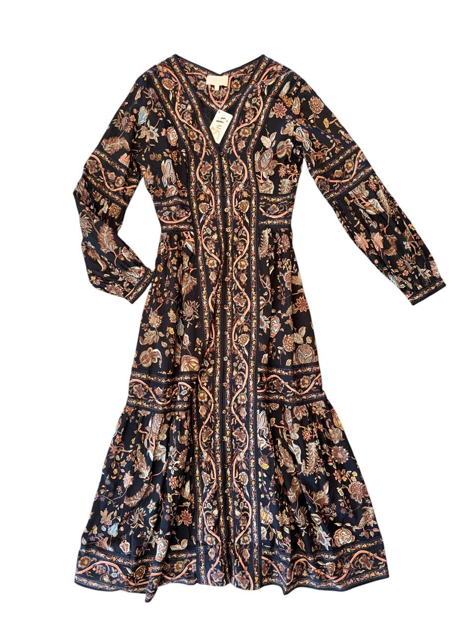 Melody Midi Dress in bois print by Cleobella