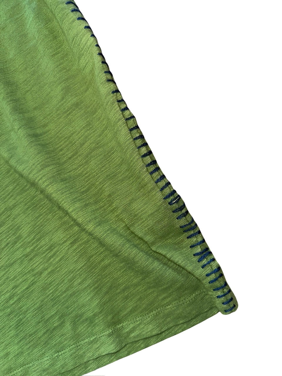 Crew Tee w Stitching in Palm/Blue by Dylan