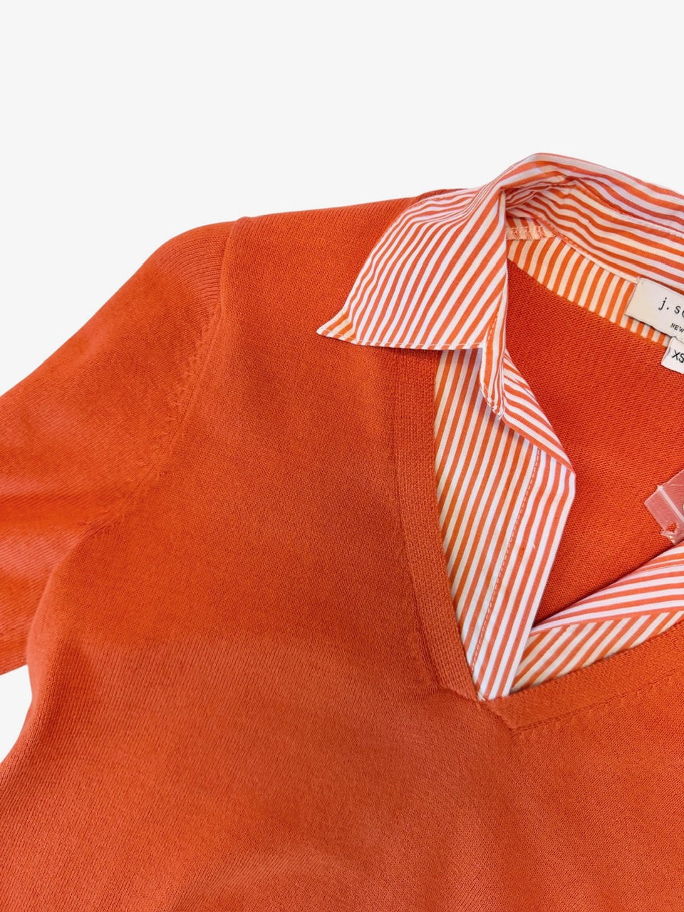 Long Sleeve 2Fer in sienna by J.Society