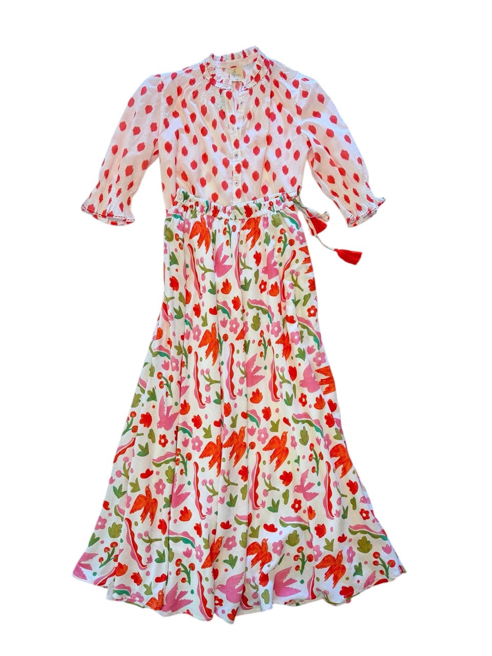Vanilla Printed Skirt in mexico by Nimo