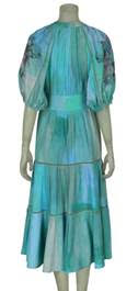 Brigitta Dress in blue/green by Blank
