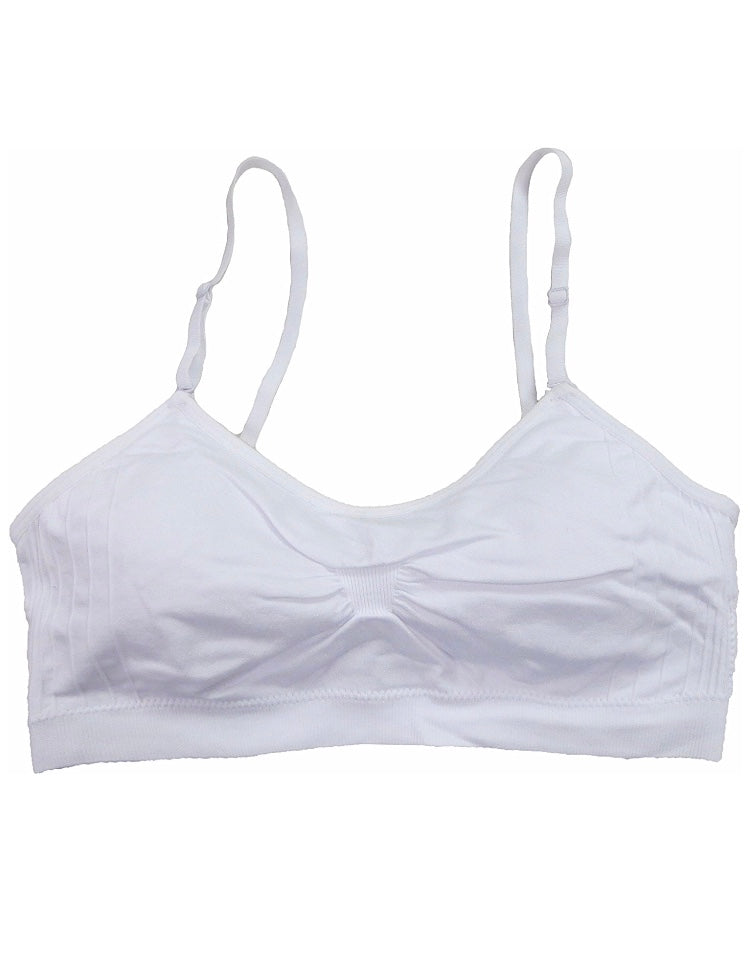 Seamless T shirt bra in white by Joy Bra