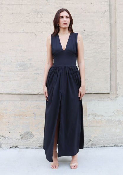 Gwen Dress in black by Bel Kazan