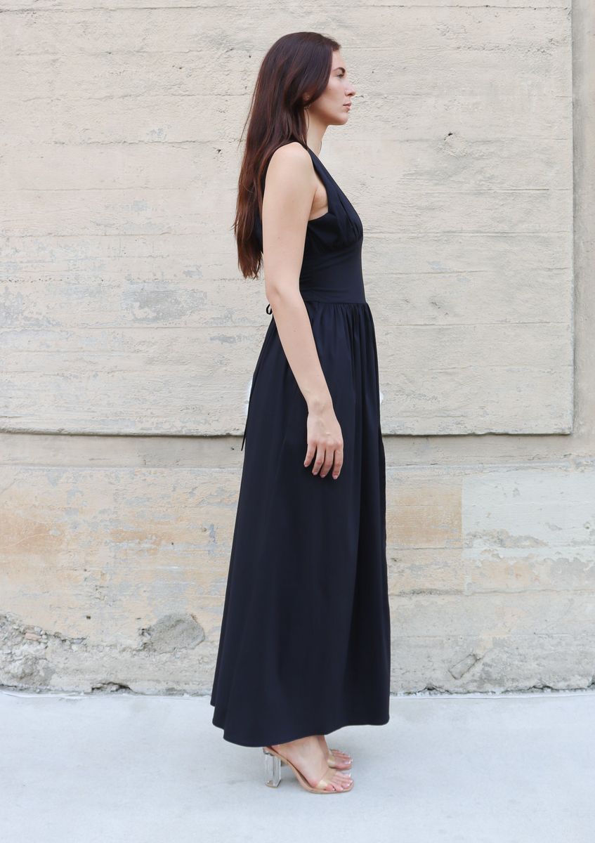 Gwen Dress in black by Bel Kazan