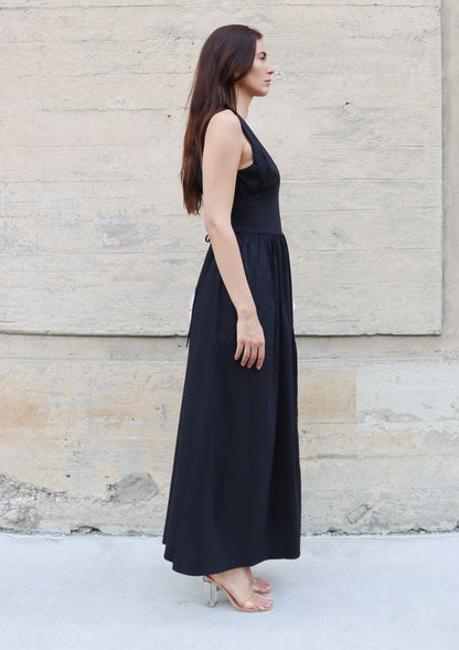 Gwen Dress in black by Bel Kazan