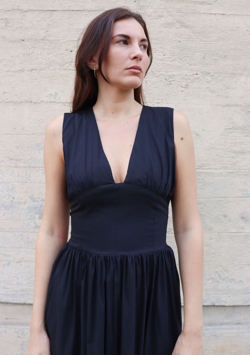 Gwen Dress in black by Bel Kazan