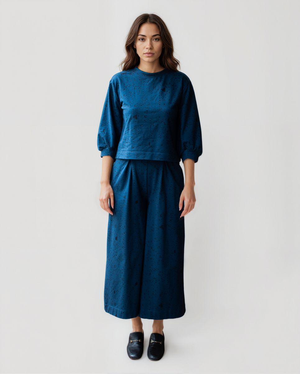Lyra Top in twilight agnes by Bel Kazan