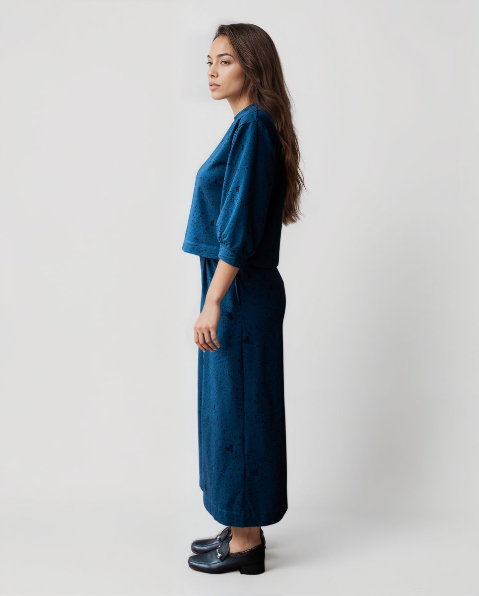 Lyra Top in twilight agnes by Bel Kazan
