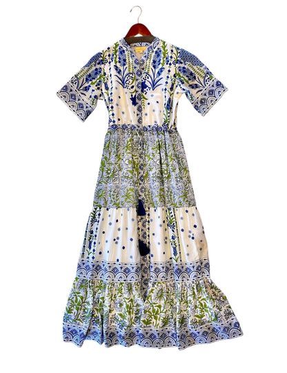 Covent Garden Maxi Dress in blue by Isla Payal