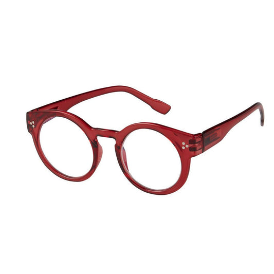 York Reading Glasses: Red / +2.50