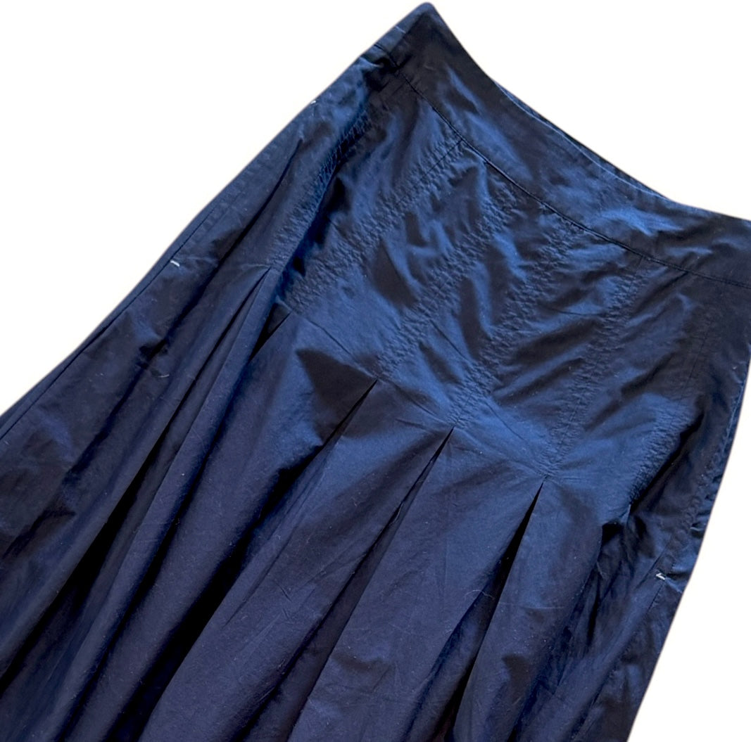 Marlowe Midi Skirt in dark navy by White Stuff
