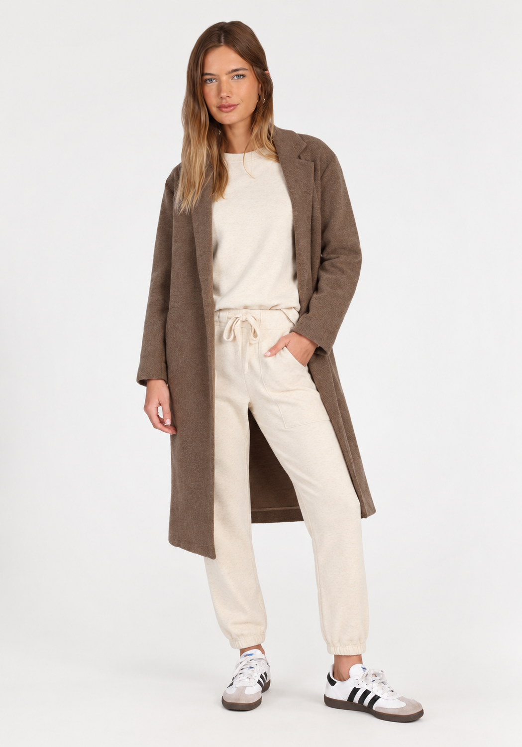 Logan Melton Coat in brown by Dylan
