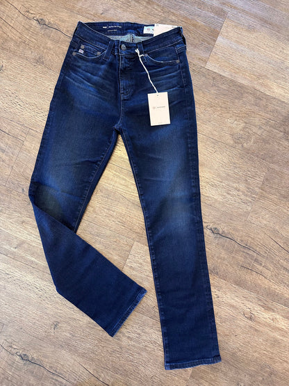 Mari High Rise Slim Straight in 3 Years Highrise by AG