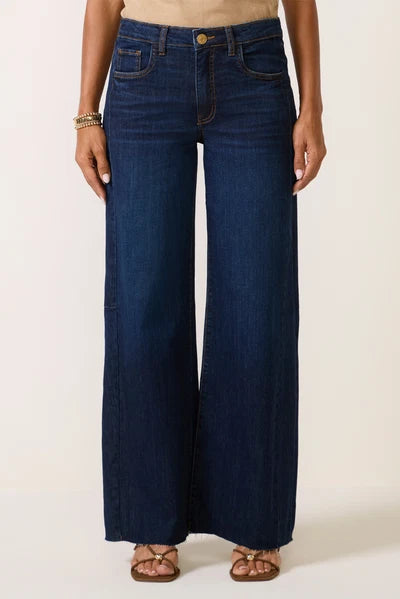 Maya High Rise Wide Leg in angelically by KUT