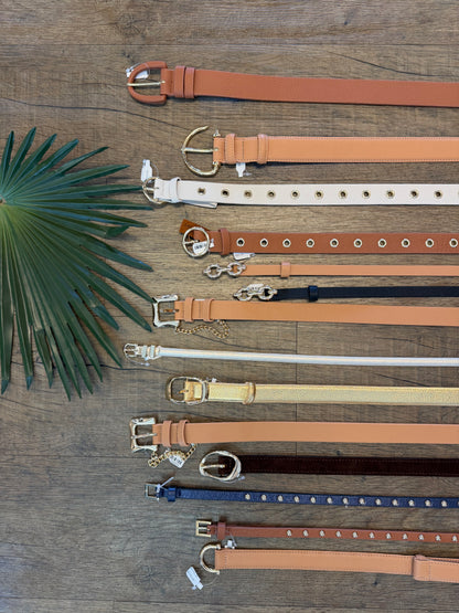 Palomino Belt in latte by Laurel & Gold