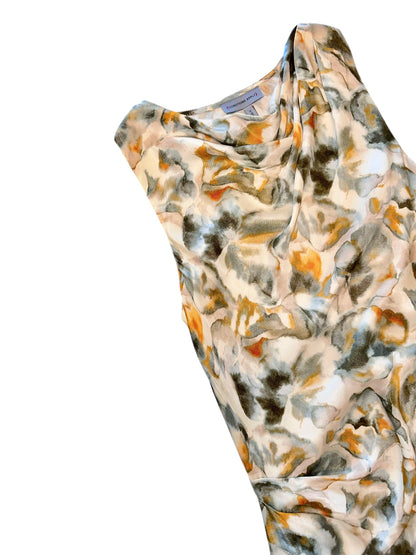 Elicia Printed Maxi Dress in multi by Conditions Apply