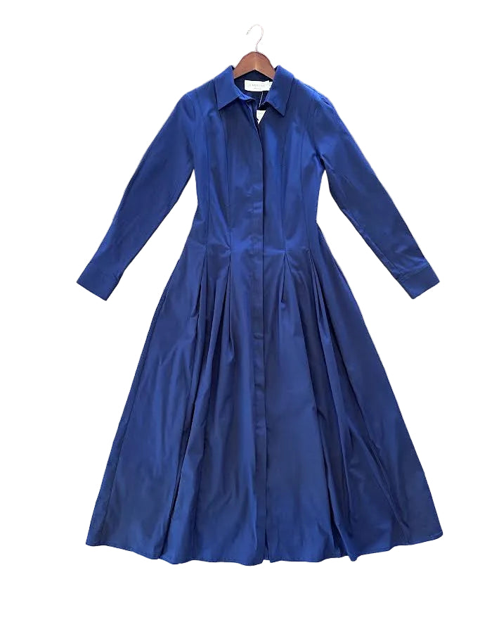 Thalia Dress in navy blue by Exquise