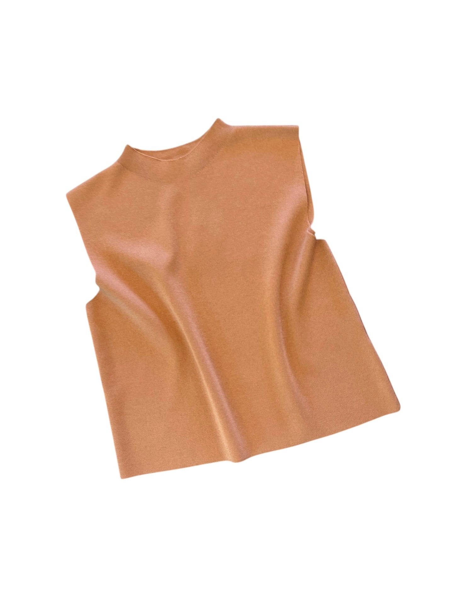 Betty Solid Top in milk tea by Kerisma