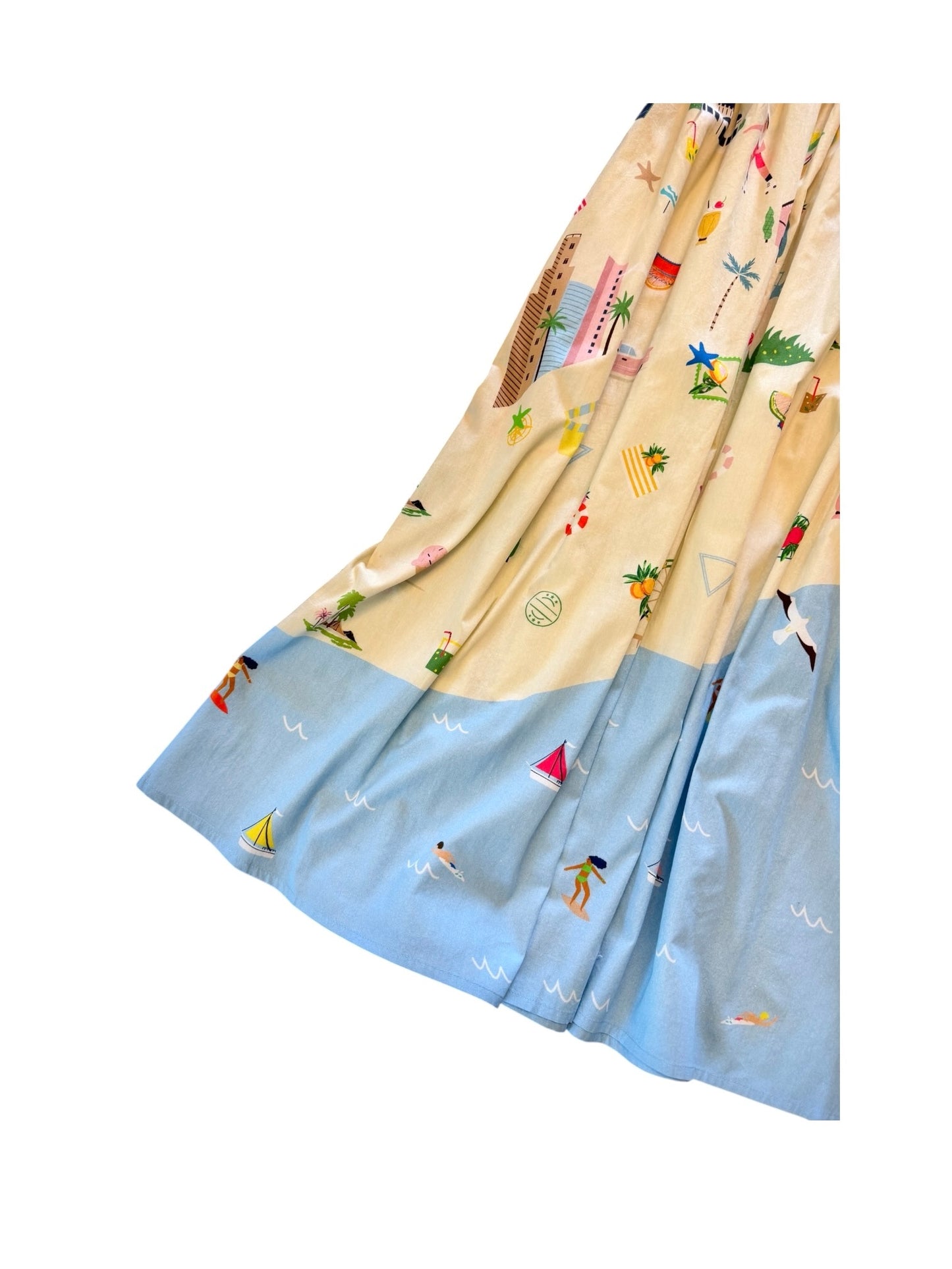Febia Printed Maxi Dress in multi by Conditions Apply