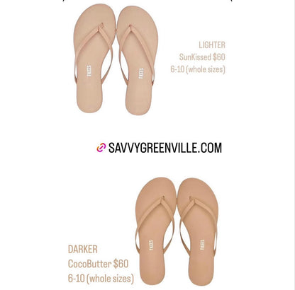 Lily Nudes Sandals in Sunkissed by TKEES