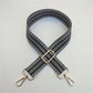 Adjustable Printed Strap in black