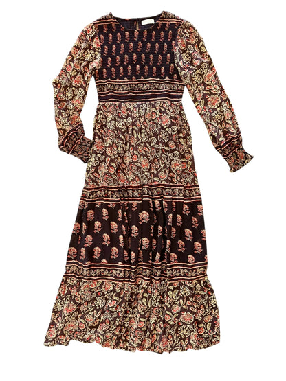 Andrea Maxi Dress in artemisia anguria by Maison Hotel