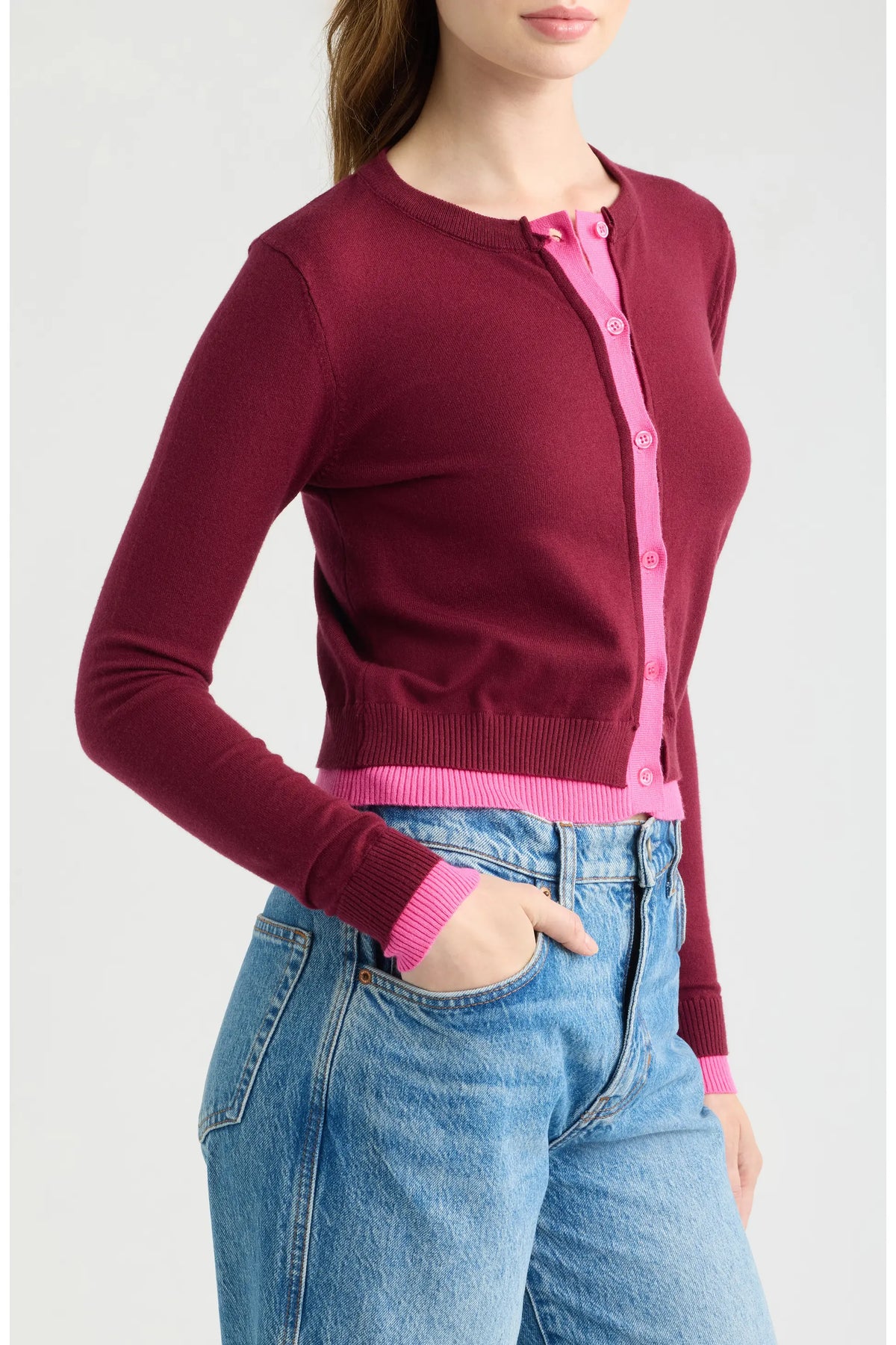 Zeppelin in wine with fuschia by Deluc