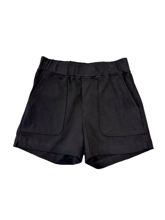 Jersey shorts in black by 209