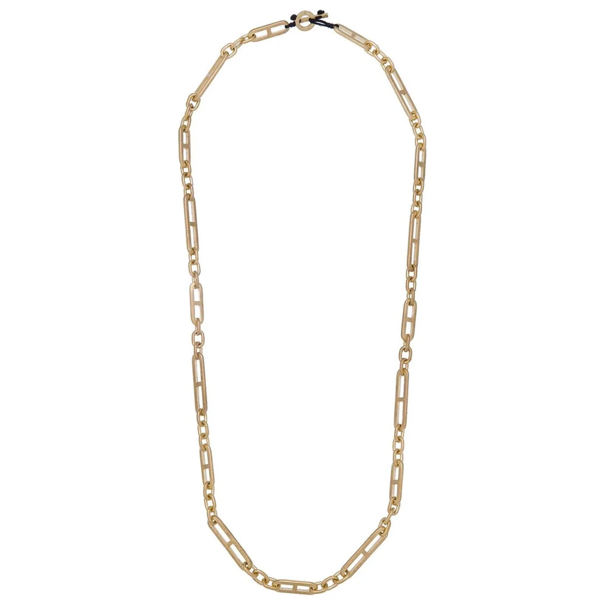 Mix Chain Necklace in bronze by JUJU