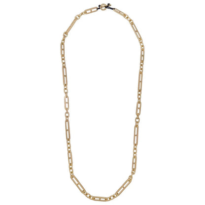 Mix Chain Necklace in bronze by JUJU