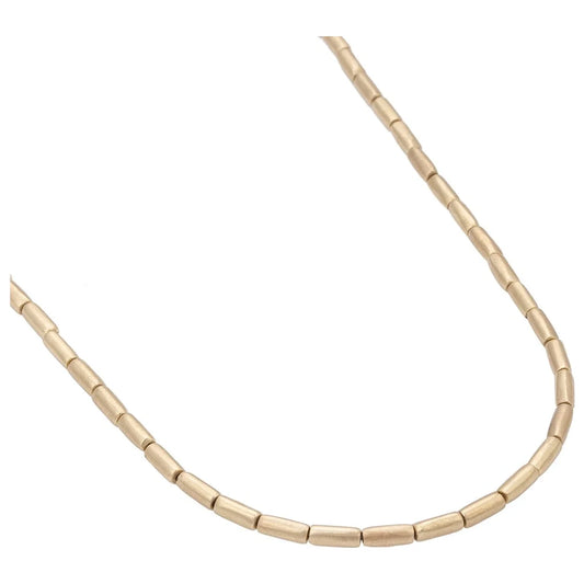 Cylinder Necklace in bronze by JUJU