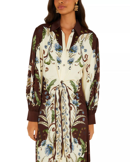 Millena Maxi Dress in winter white by Farm Rio