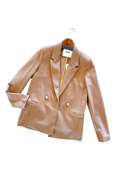 Ponte Blazer in camel by B-YU