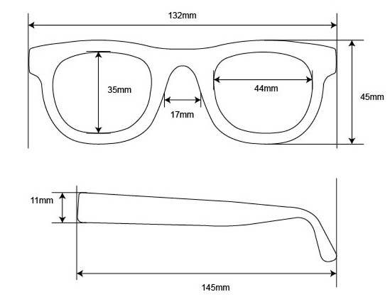 Dash Reading Glasses: Honey / +2.00