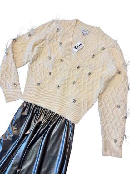 Briar Sweater in ivory by Allison