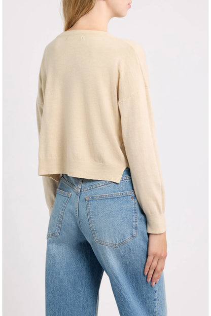 Polly Sweater in greige by Deluc