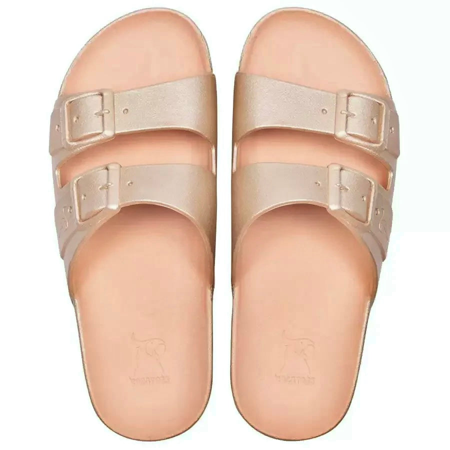 Baleia Sandals in nude by Cacatoes
