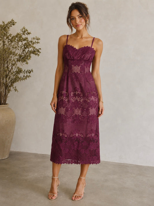Willow Dress in chalk violet by Steve Madden