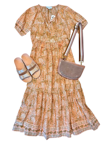 Baleia Sandals in nude by Cacatoes
