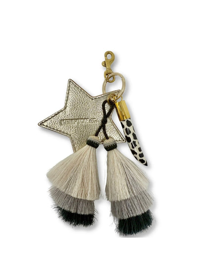 Shooting Star Bag Charm in gold by Kempton