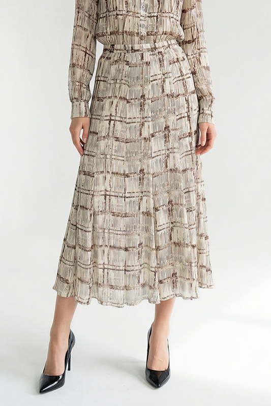 Novaa Skirt in multi by Exquise