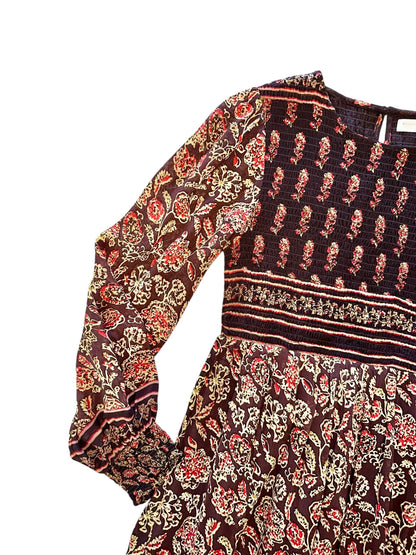 Andrea Maxi Dress in artemisia anguria by Maison Hotel