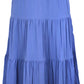 Anne Tiered Skirt in blue by Lucy Paris