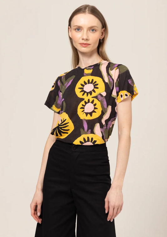 TRUNK SHOW- Mika Tee in ash velora by Bel Kazan