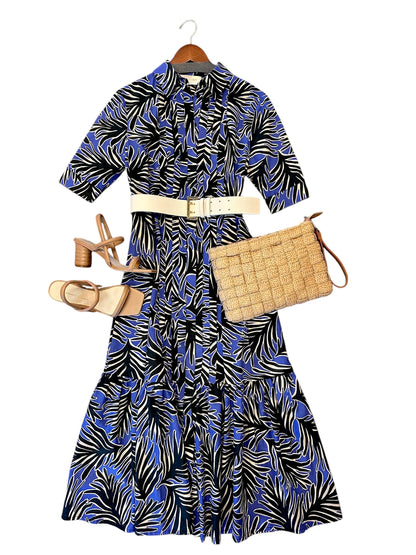Mabel Dress in multi by Exquise