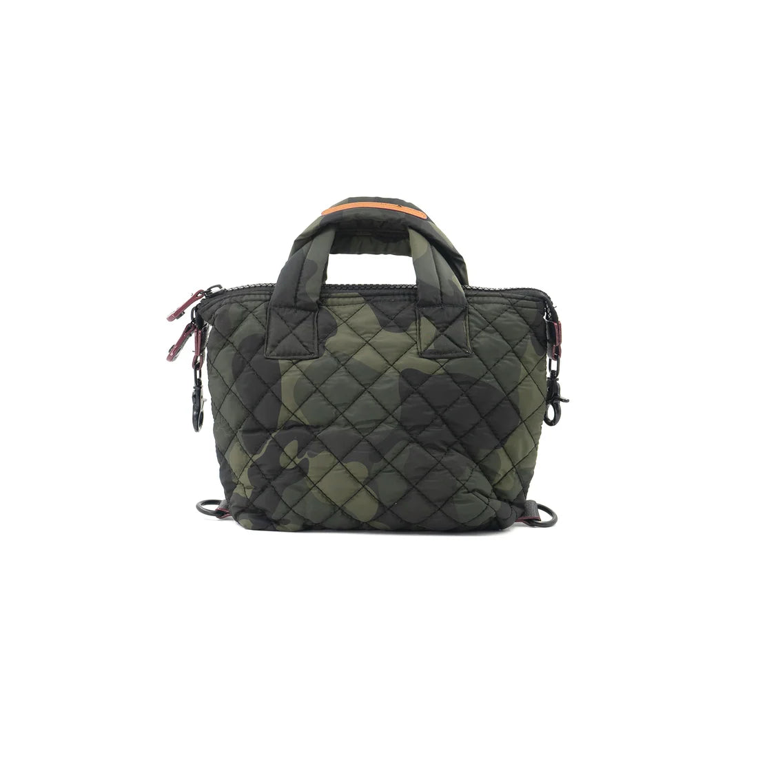 Mini Quilted Bag in green camo by BC Bags