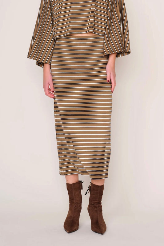 Amala Skirt in military olive by dRA